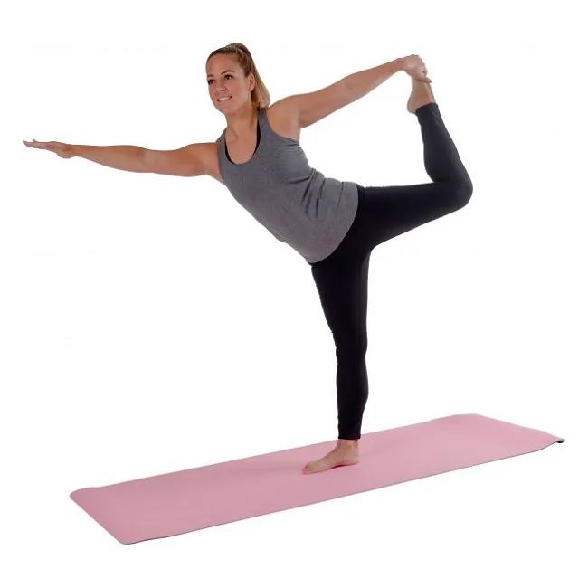 Коврик для фитнеса Pure2Improve TPE YOGA MAT 173x58x0.6см розовый