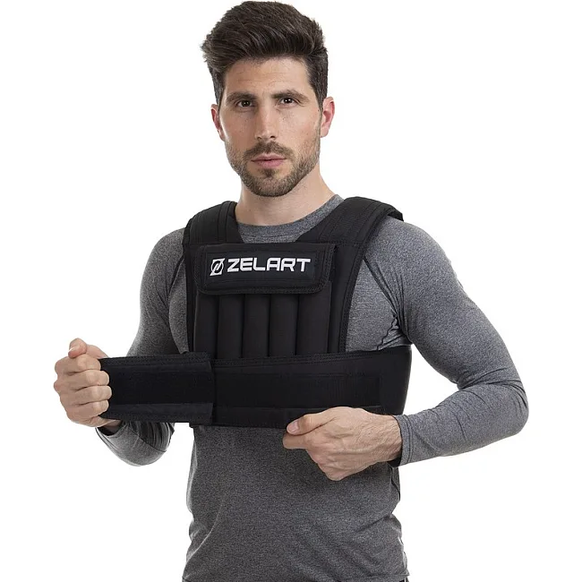 Утяжелительный жилет
 с регулируемым весом ZELART
 WEIGTH VEST FI-2630-10 вес-1-10 кг