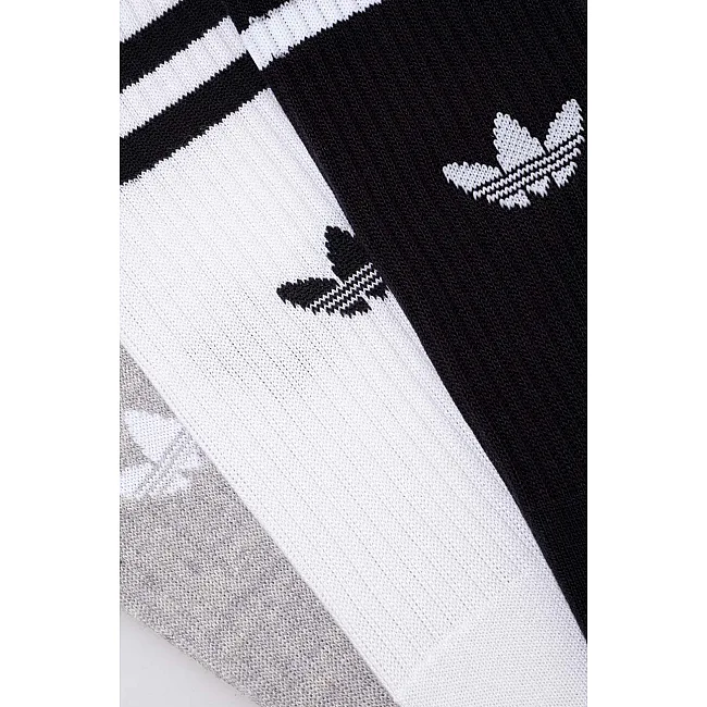 Шкарпетки Adidas HIGH CREW SOCK білий, сірий, чорний