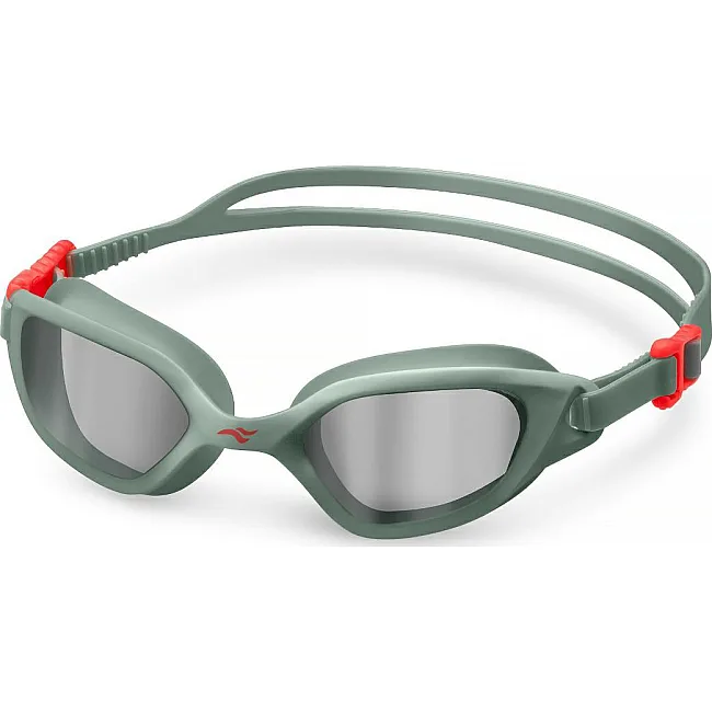 Окуляри для плавання Aqua Speed ECLIPSE 61412 сірий, червоний OFSM