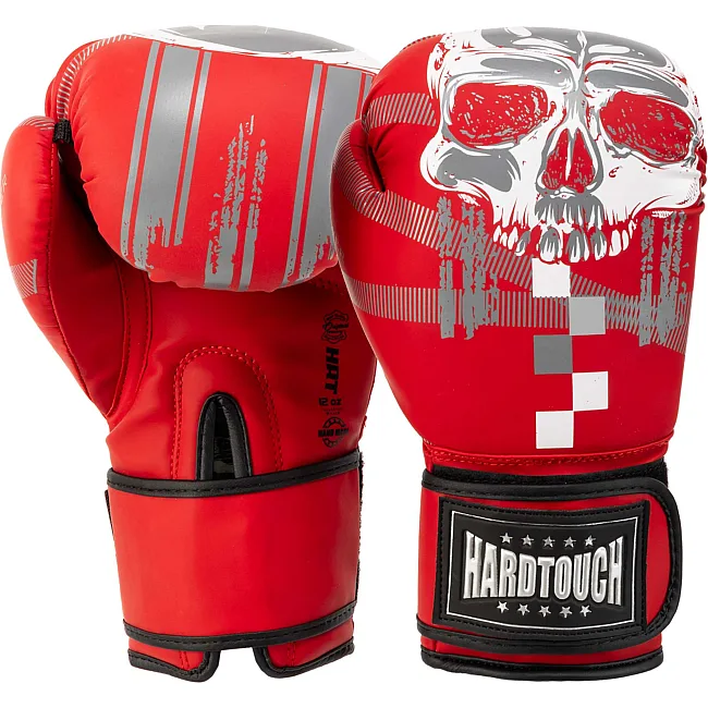 Рукавички для боксу PU HARD TOUCH BO-5230 (Червоний)