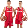 Детская баскетбольная форма NBA клуб Pyris 23 BA-0837 (Красный)
