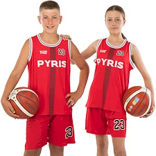 Детская баскетбольная форма NBA клуб Pyris 23 BA-0837 (Красный)