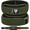 Пояс для тяжелой атлетики RDX RX5 Double Belt неопреновый Army Green