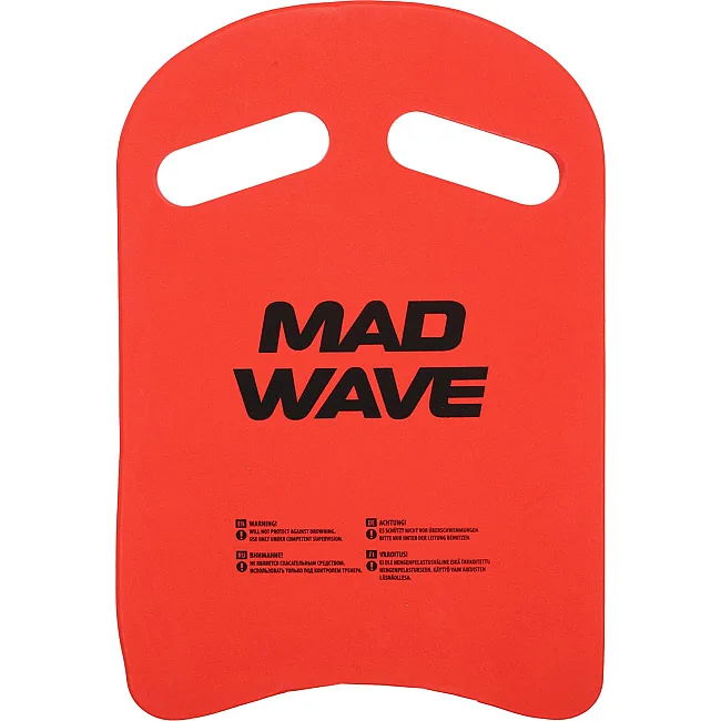 Доска для плавания MADWAVE CRS M072304 (Красный)