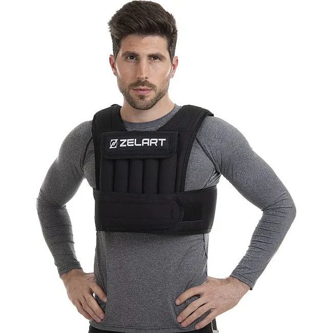 Утяжелительный жилет
 с регулируемым весом ZELART
 WEIGTH VEST FI-2630-10 вес-1-10 кг