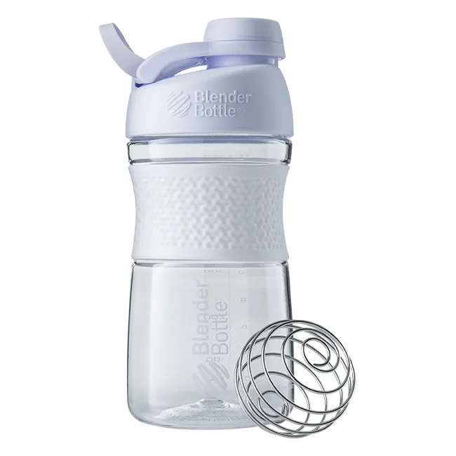 Шейкер спортивный (бутылка) BlenderBottle SportMixer Twist 20oz/590ml White (Original)