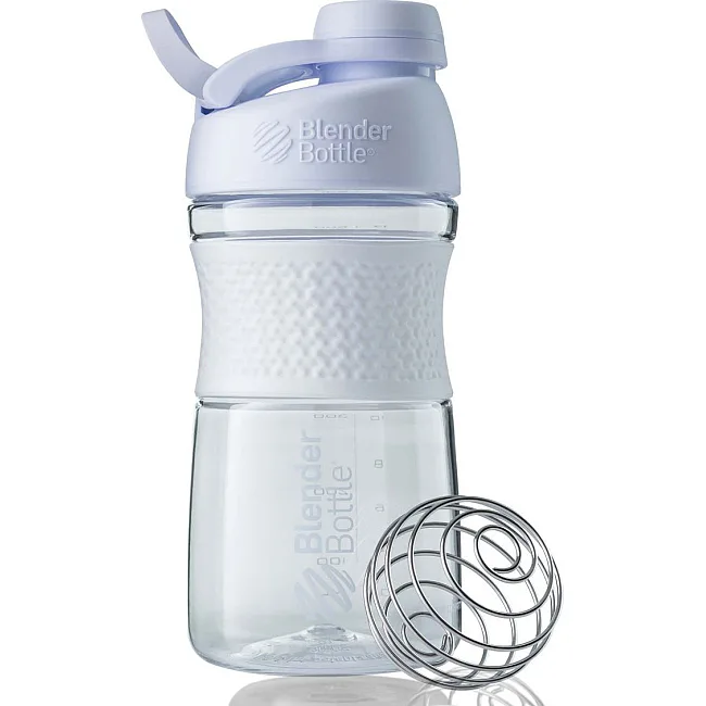 Шейкер спортивный (бутылка) BlenderBottle SportMixer Twist 20oz/590ml White (Original)