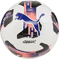 Мяч футбольный Puma Orbita 6 MS черный, белый, синий 5