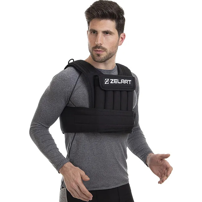 Утяжелительный жилет
 с регулируемым весом ZELART
 WEIGTH VEST FI-2630-10 вес-1-10 кг