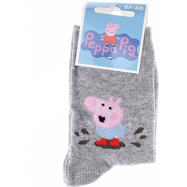 Носки PEPPA PIG GEORGE ET FLAQUE D'EAU детские 19-22 арт 43849551-6