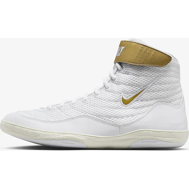 Борцовки NIKE Inflict White Metallic Gold