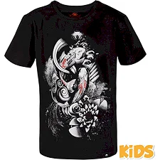 Футболка детская VENUM Koi 2.0 Kids Black White
