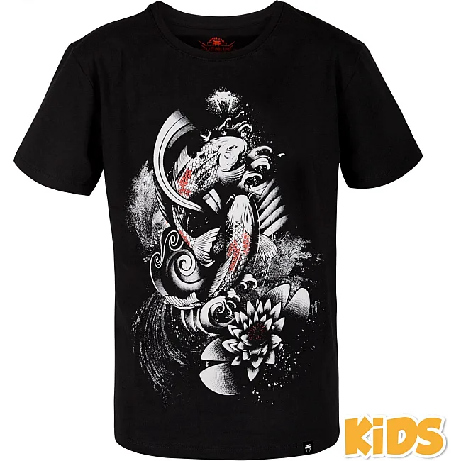 Футболка дитяча VENUM Koi 2.0 Kids Black White