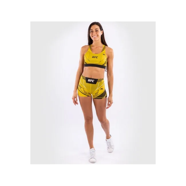 Шорты женские VENUM Authentic UFC FightNight Short Tudo Yellow
