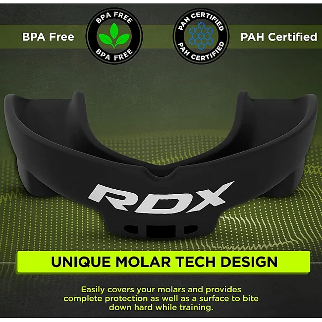 Капа для бокса RDX Gel 3D Pro Black