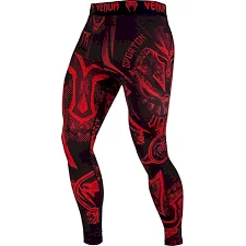 Компрессионные штаны VENUM Gladiator 3.0 Black Red
