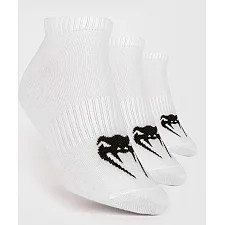 Шкарпетки VENUM Classic Footlet Sock set of 3 White Black