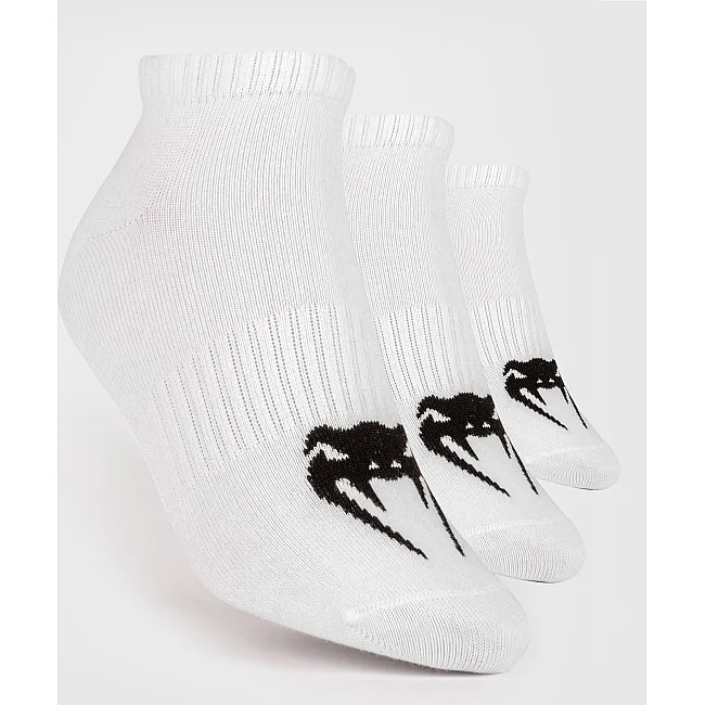 Носки VENUM Classic Footlet Sock set of 3 White Black