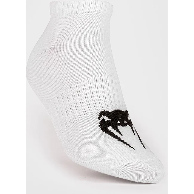 Носки VENUM Classic Footlet Sock set of 3 White Black