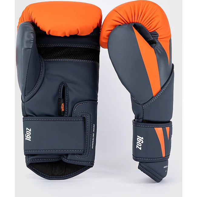 Перчатки для бокса VENUM Challenger 4.0 Orange Navy Blue