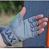 Рукавиці для фітнесу MADMAX MFG-860 Wild Grey/Green