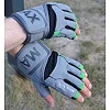 Рукавиці для фітнесу MADMAX MFG-860 Wild Grey/Green