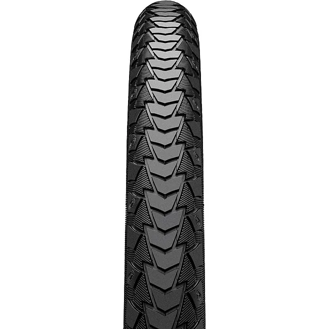 Покришка велосипеда CONTINENTAL Contact Plus, 28" | 700 x 35C | 28 x 1 3/8 x 1 5/8, чорна, не доладна, світловідбивна