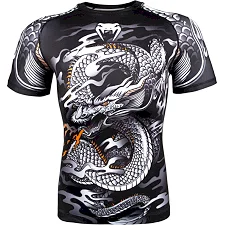Рашгард VENUM Dragons Flight Short Sleeves Black