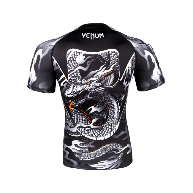 Рашгард VENUM Dragons Flight Short Sleeves Black