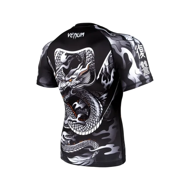 Рашгард VENUM Dragons Flight Short Sleeves Black