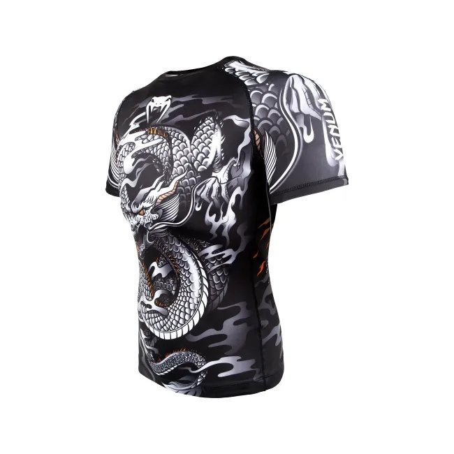 Рашгард VENUM Dragons Flight Short Sleeves Black
