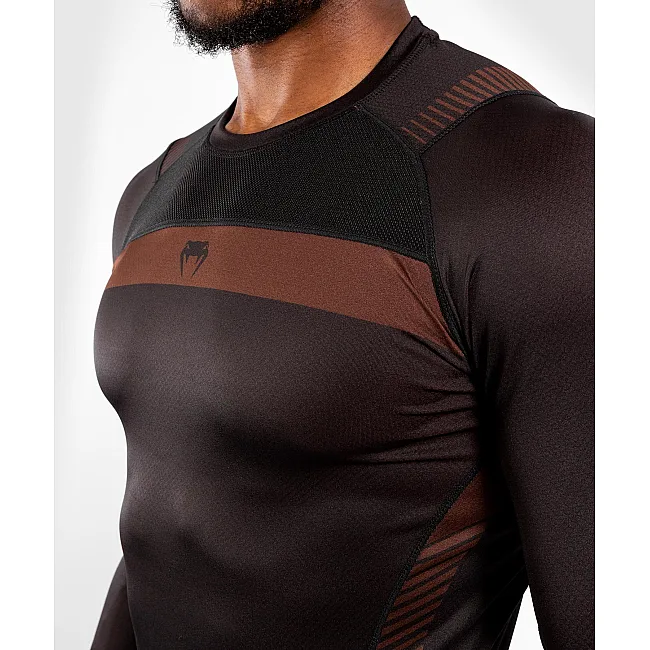 Рашгард VENUM Nogi 3.0s Black Brown