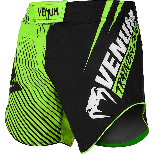 Шорти для ММА VENUM Training Camp Black Neo Yellow