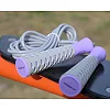 Скакалка POWERPLAY 4206 PRO+ Сіро-фіолетова (2,75м)