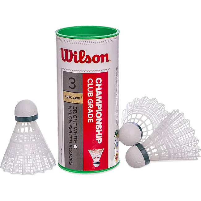 Воланы для бадминтона WILSON CHAMPIONSHIP WRT6040 3шт