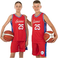 Детская баскетбольная форма NBA клуб Philadelphia 76ers 25 BA-0904