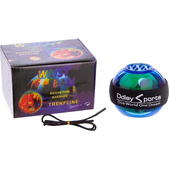 Эспандер гироскопический Power Ball тренажер для кистей рук SP-SPORT
 FI-2722 ø7 см
