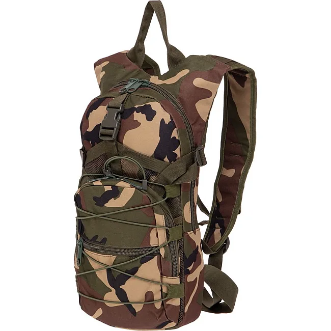 Рюкзак с гидратором KMS SP-SPORT
 MS-019 8л 45х25х7см (Камуфляж Woodland)