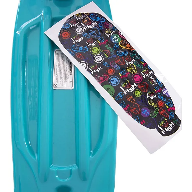 Пенни борд Penny Board круизер пластиковый со светящимися колесами 22