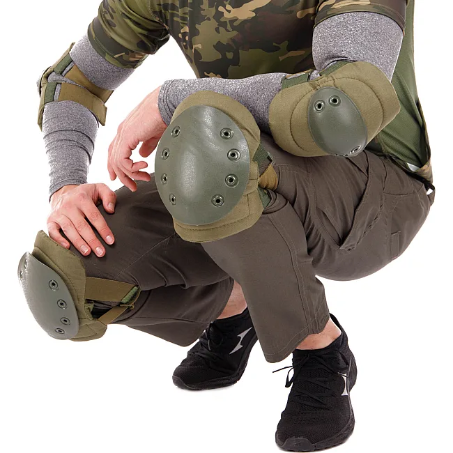 Наколінники та налокітники тактичні SP-SPORT TY-5704 (Оливковий)