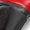 Боксерські рукавиці Reebok Combat Leather Boxing Gloves чорний, червоний 10 унцій