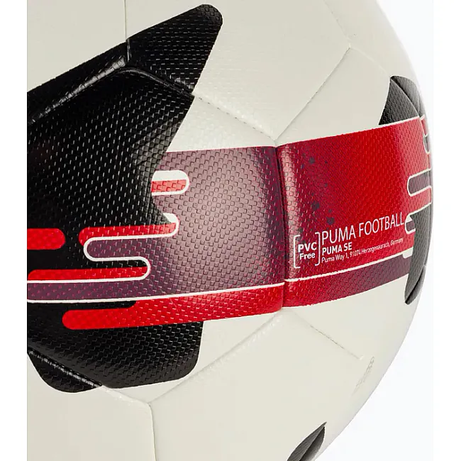 Футбольный футбольный Puma Orbita FUSION белый, черный, красный