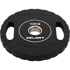 Млинці диски CPU покриття 2 Handle металева втулка ZELART TA-3438-10 ø51мм 10кг