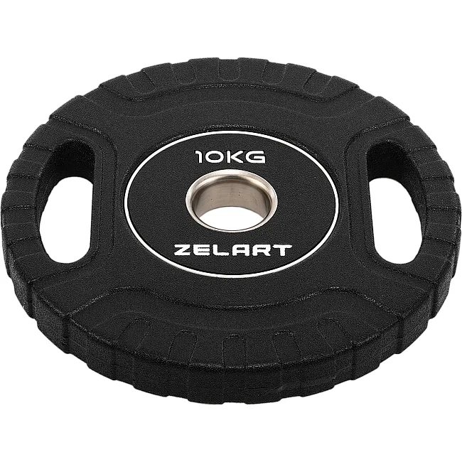 Блины диски CPU покрытие 2 Handle металлическая втулка ZELART
 TA-3438-10 ø51мм 10кг