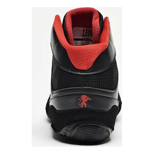 Боксерки (боксерская обувь) Leone CL130 LUCHADOR Black