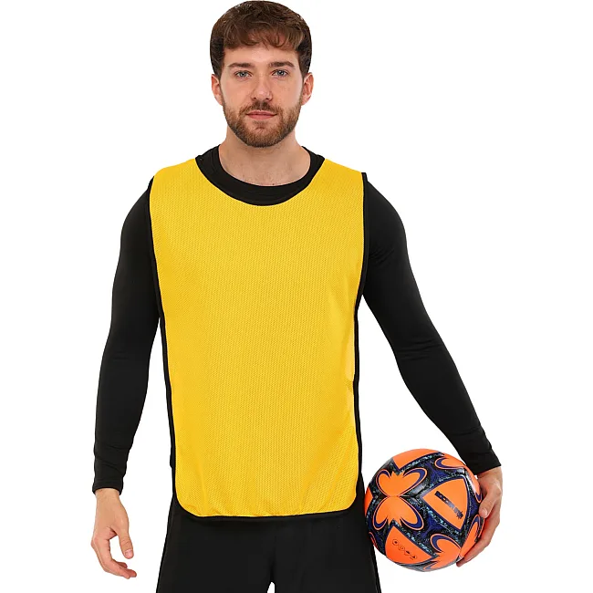 Манишка спортивная игровая с резинкой SP-SPORT
 CO-1676 (Желтый)