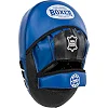 Лапа боксерская изогнутая тренировочная кожа BOXER
 2012-01 элит 23х19х4,5см 2штуки (Черный-синий)
