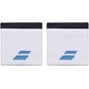 Напульсники Babolat LOGO WRISTBAND WHITE/DRIVE BLUE