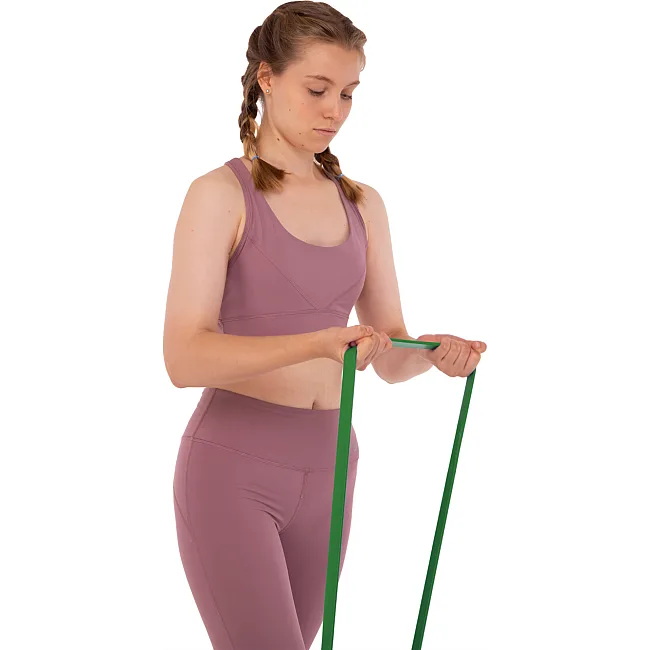 Резина петля для подтягиваний SP-SPORT
 Fitness LINE FI-9584-5 100-120кг (Салатовый)